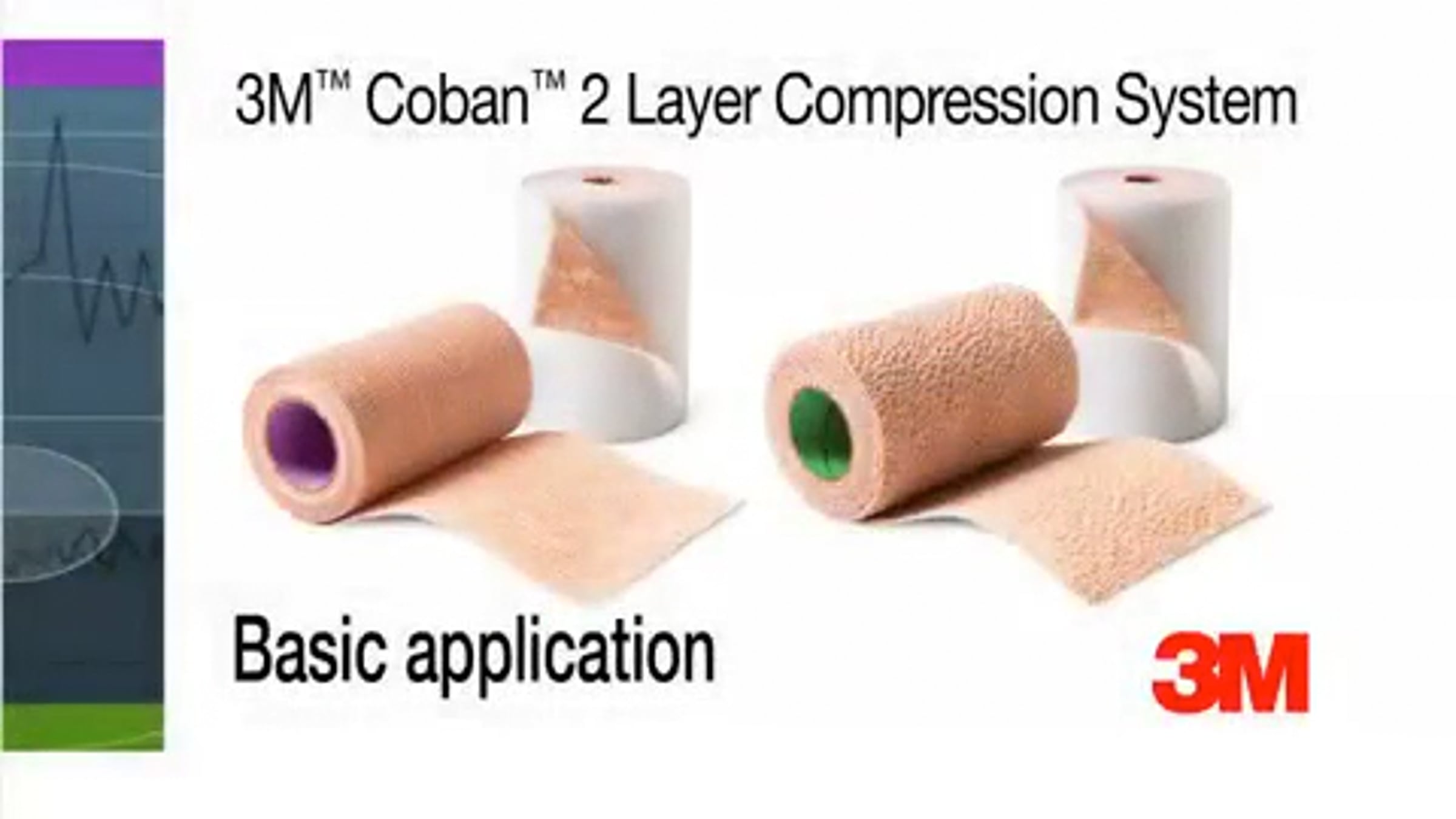 Coban 2 Layer Compression Therapy - Basic Application | Videos & Movies ...