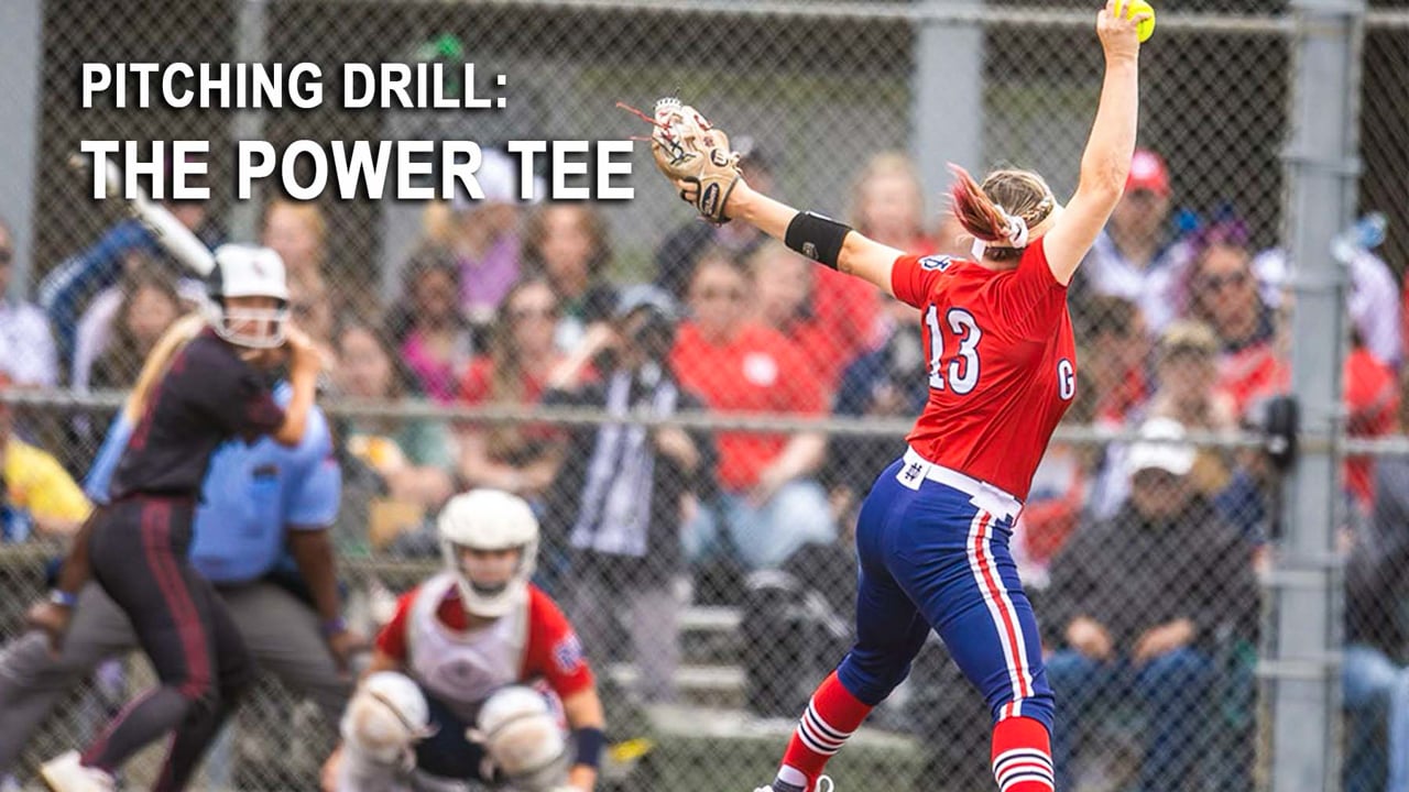 PItching Drill: Power Tee transfer