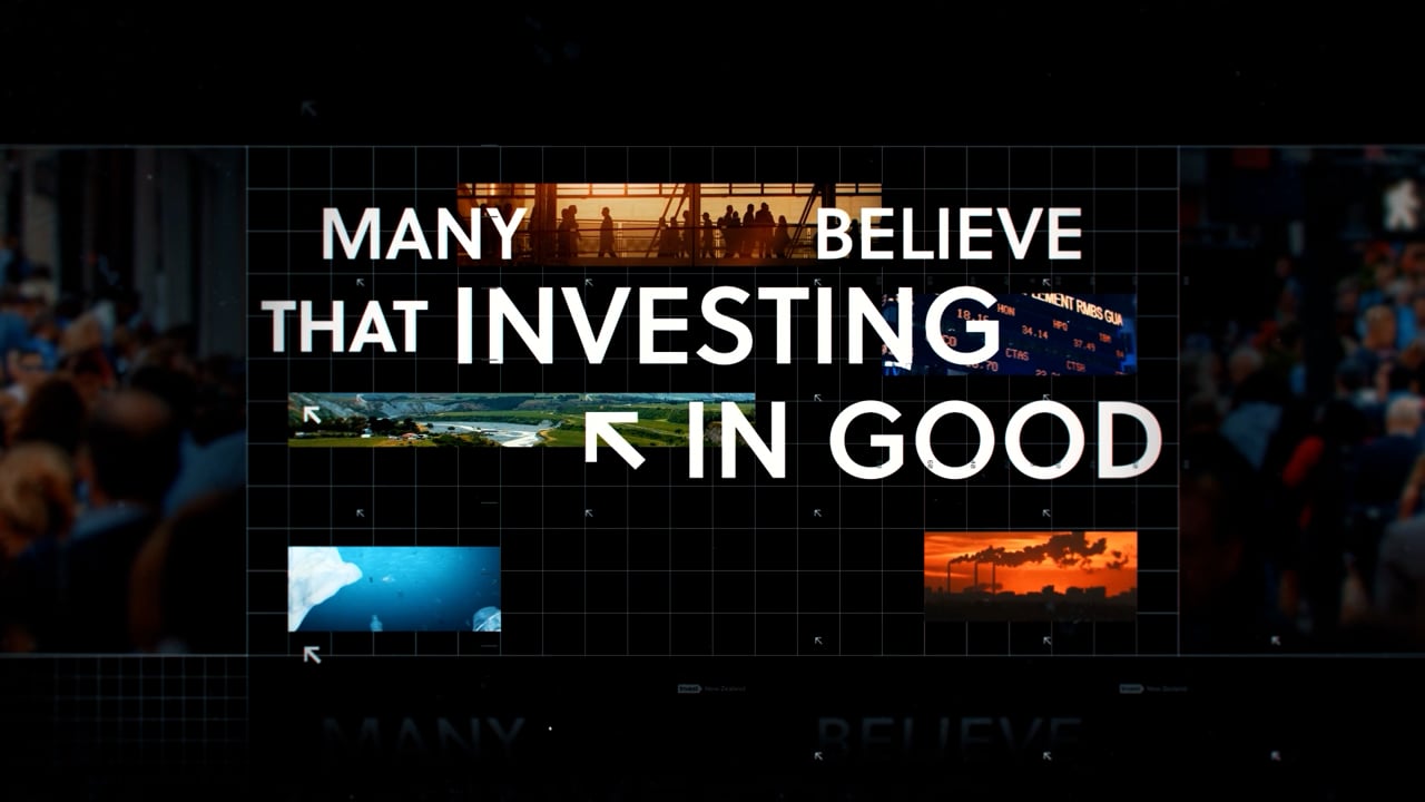 Invest in good