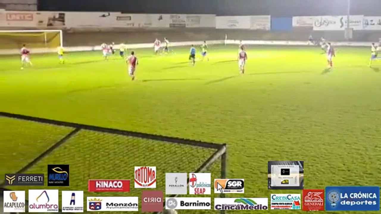(RESUMEN y GOLES) Almudevar 3-1 At.Monzón Alumbra / J 25 / 3ª División