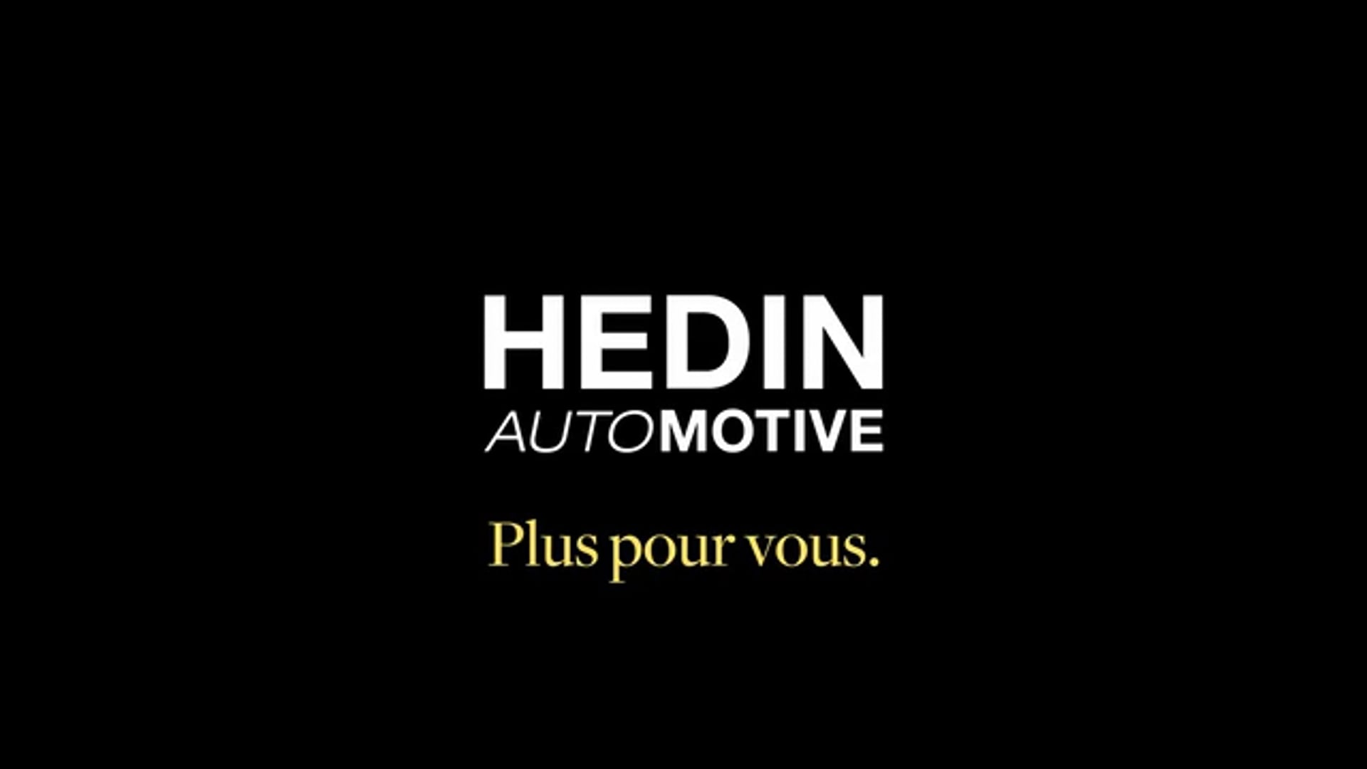 Vidéo Hedin Automotive