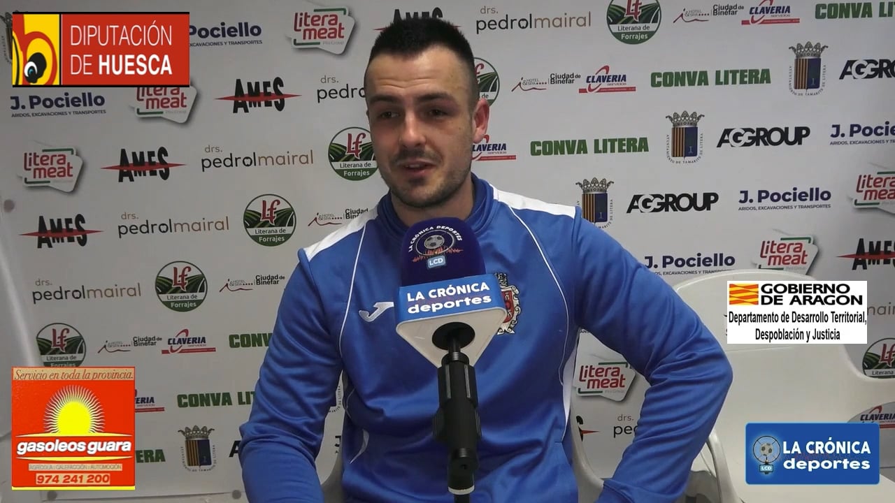 BLASCO (Jugador Fuentes) CDJ Tamarite 2-2 CD Fuentes / Jor. 25 / Tercera Rfef