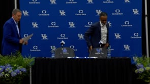 VIDEO:  UK Women's Basketball Coach Kenny Brooks' Introductory Press Conference