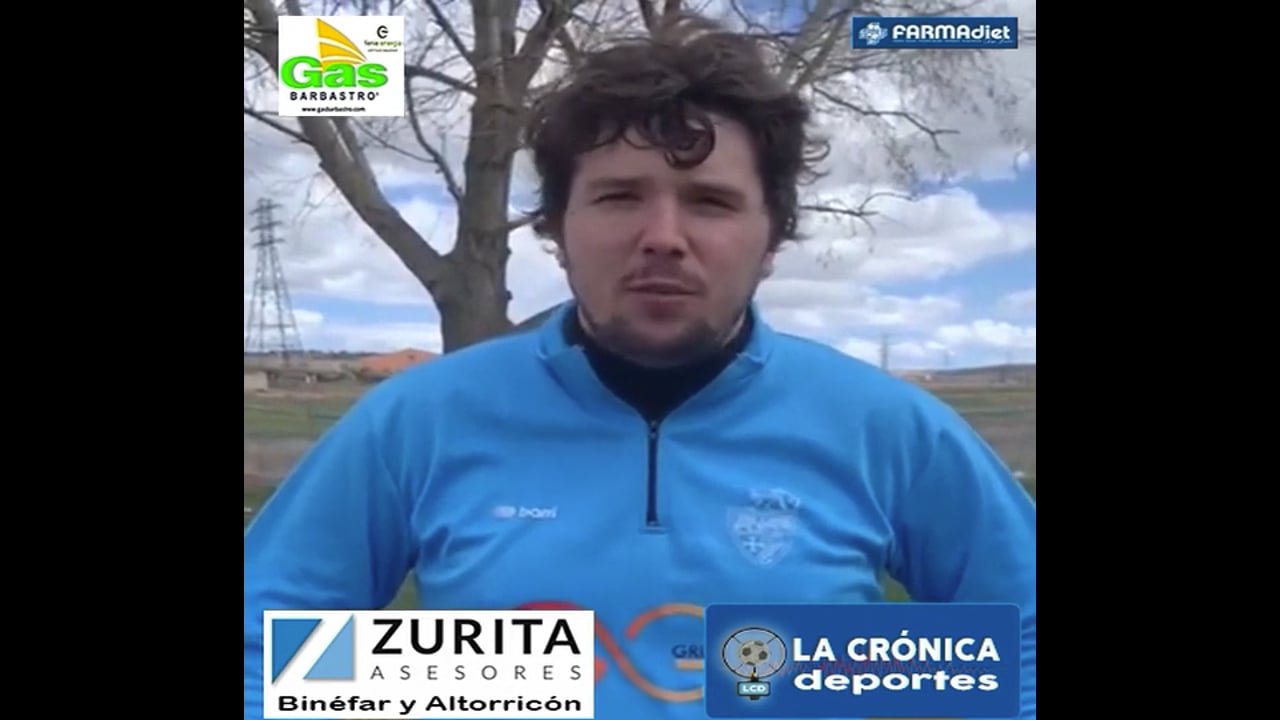 LUIS ARCAS (Entrenador Binéfar) CF Calamocha 0-0 CD Binéfar / Jor. 25 / Tercera Rfef