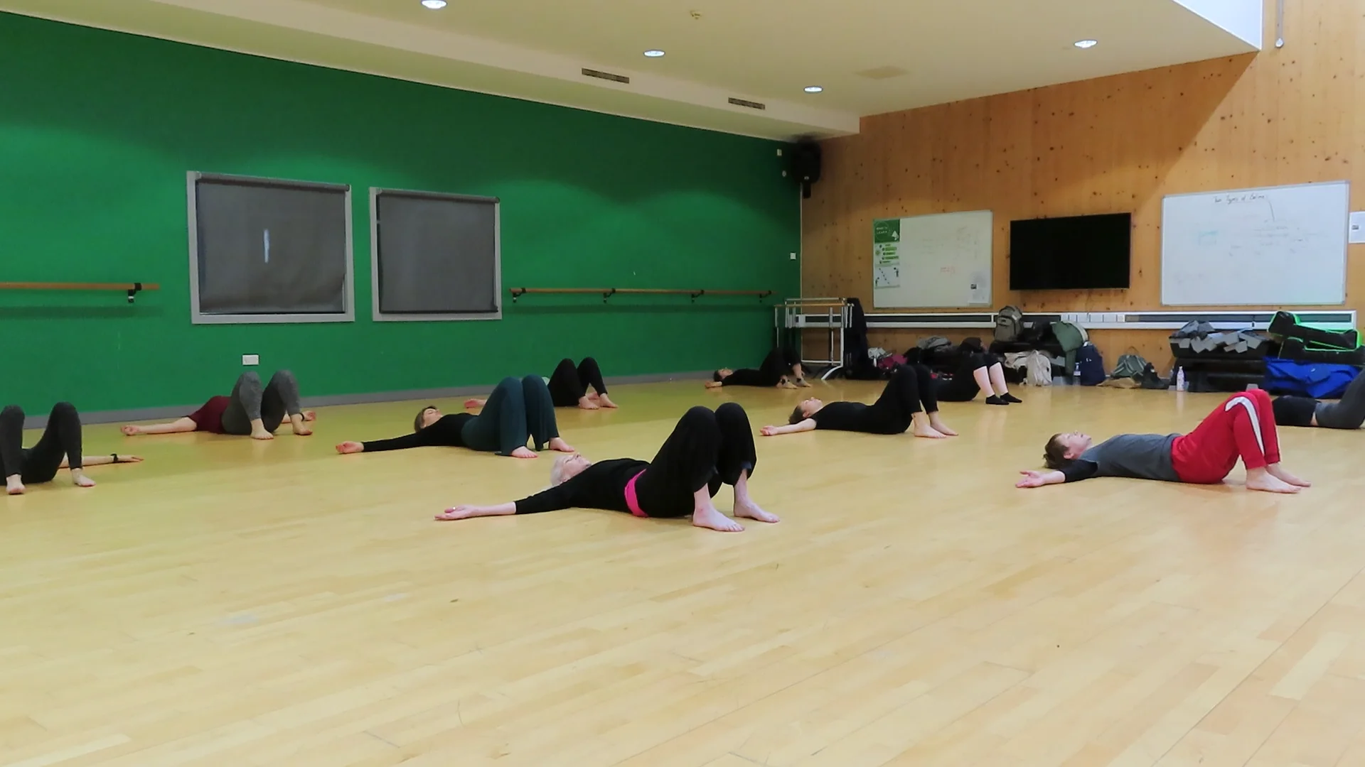 NGDance Contemporary Technique level 1/2 floor exercise on Vimeo