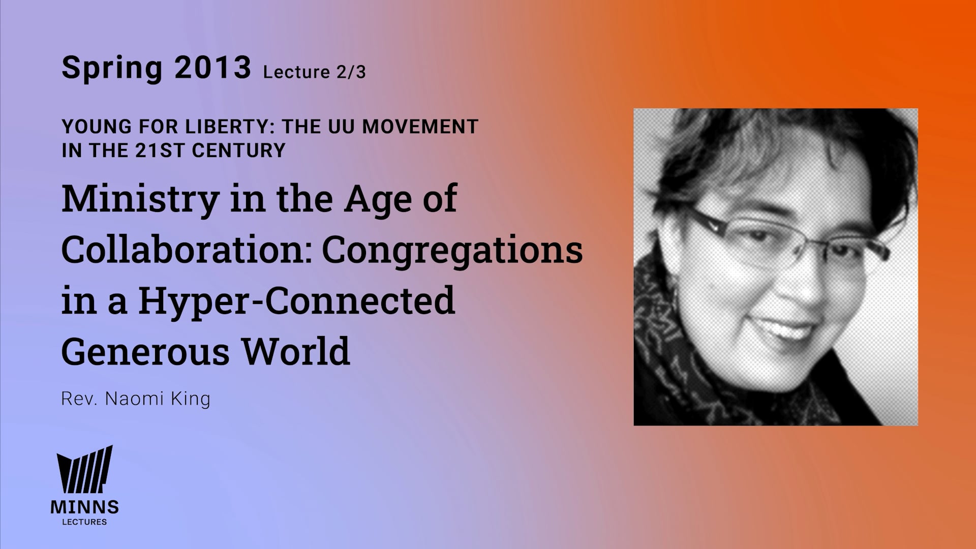 Ministry in the Age of Collaboration: Congregations in a Hyper-Connected Generous World