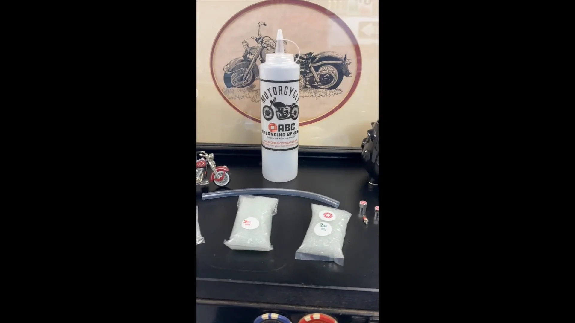 ABC Classic Antique Car Tire Balancing Beads Kit (4) 3oz Bags - Main Image