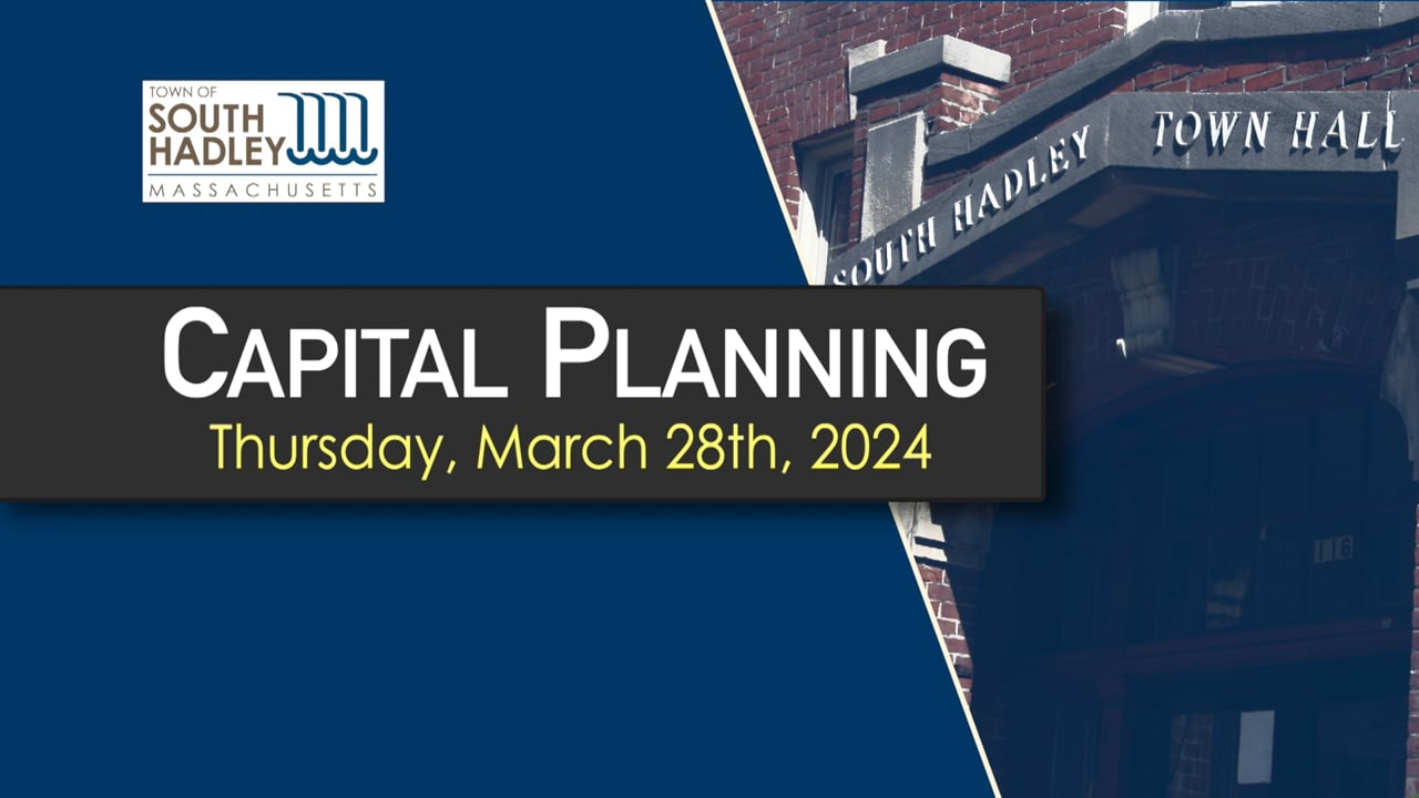 Capital Planning: 03/28/2024