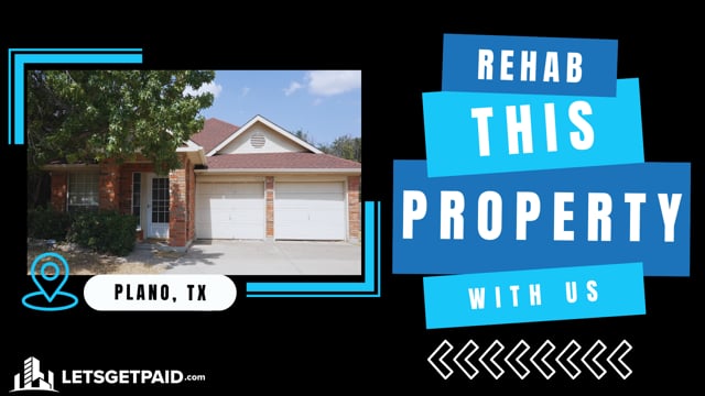 Rehab this house in Plano with Us