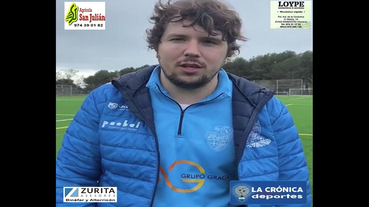 LUIS ARCAS (Entrenador Binéfar) SD Huesca B 1-1 CD Binfar / Jor. 27 / Tercera Rfef