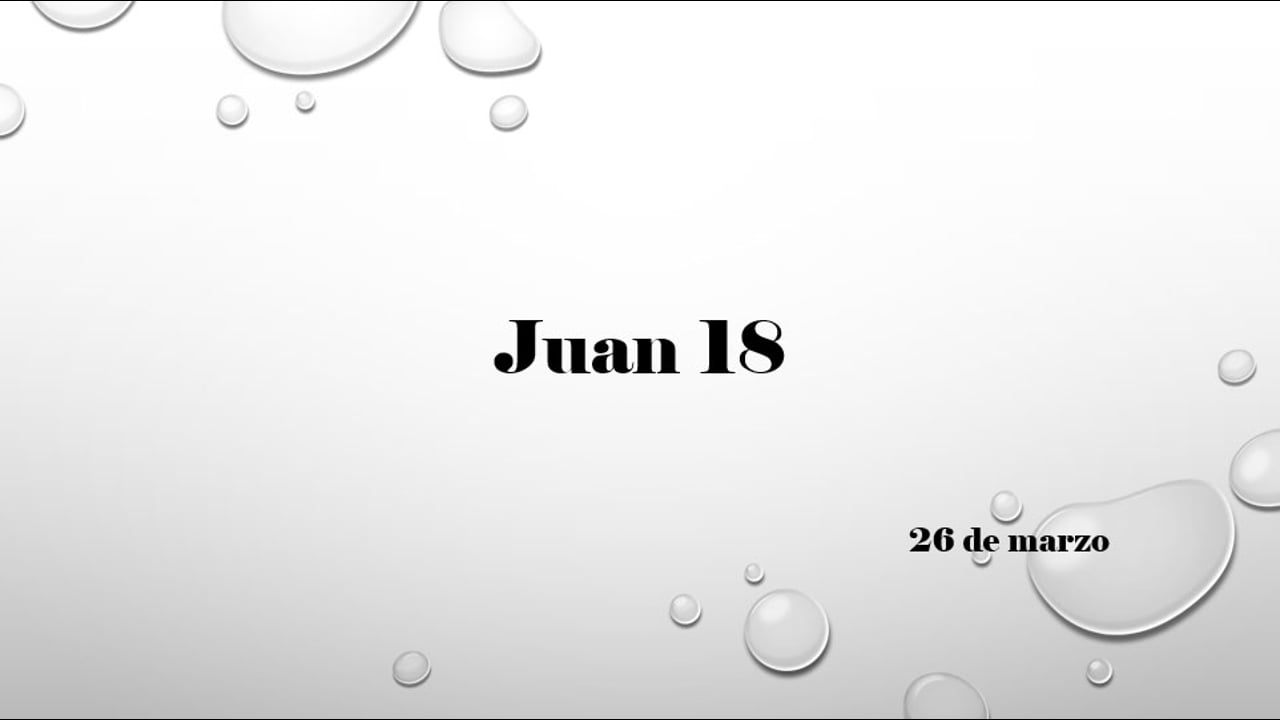Juan 18