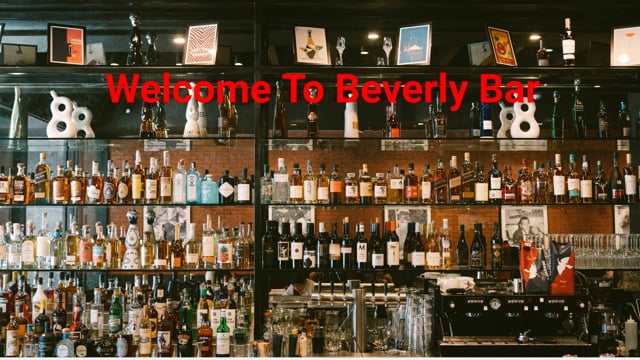 ⁣Beverly Bar : Wine Bar in Beverly Hills, CA