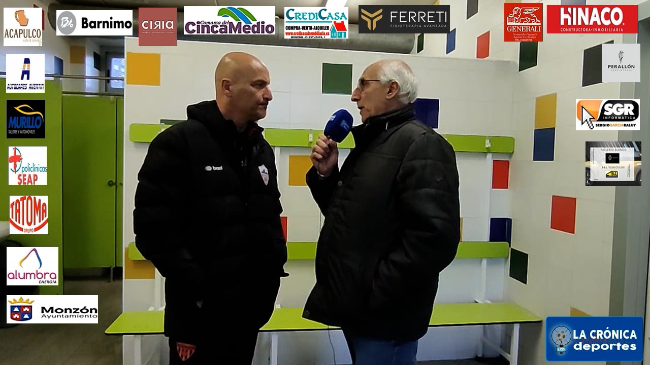 ISMAEL  MARIANI (Entrenador Monzón) Ebro 0-0 At.Monzón Alumbra / J 27 / 3ª División