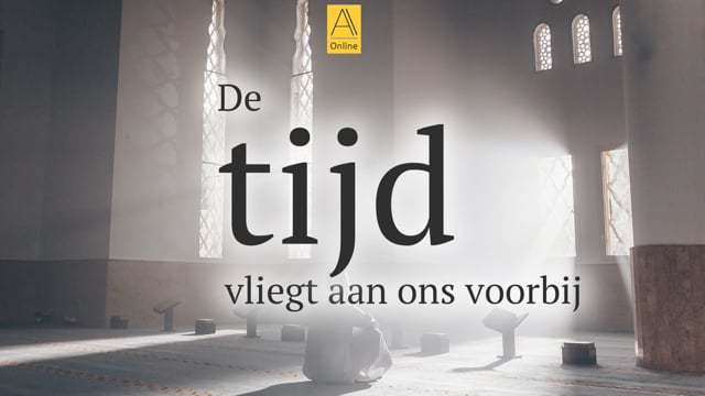 De tijd vliegt aan ons voorbij