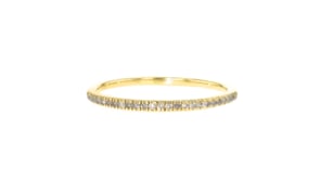 10 ct. t.w. Diamond Ring in 18kt Gold Over Sterling