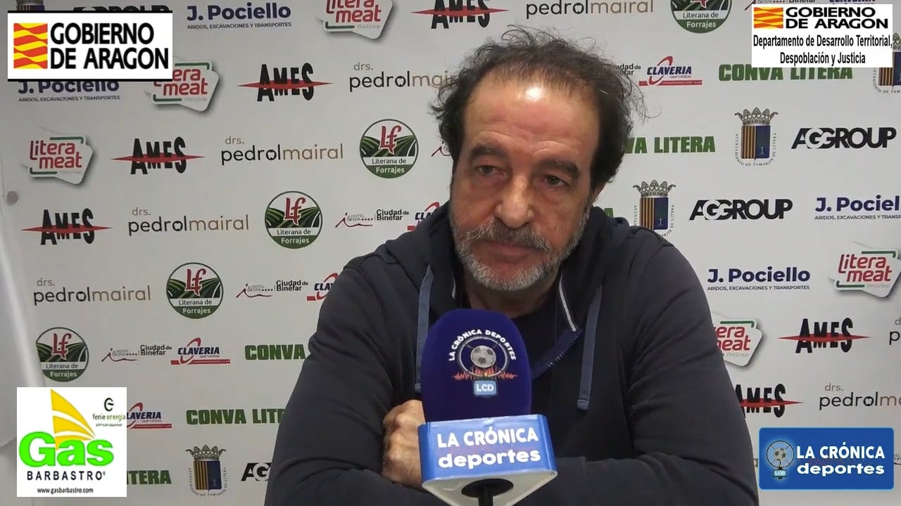 FÉLIX JIMÉNEZ (Entrenador Tamarite) CDJ Tamarite 1-2 AD Almudévar / Jor. 27 / Tercera Rfef