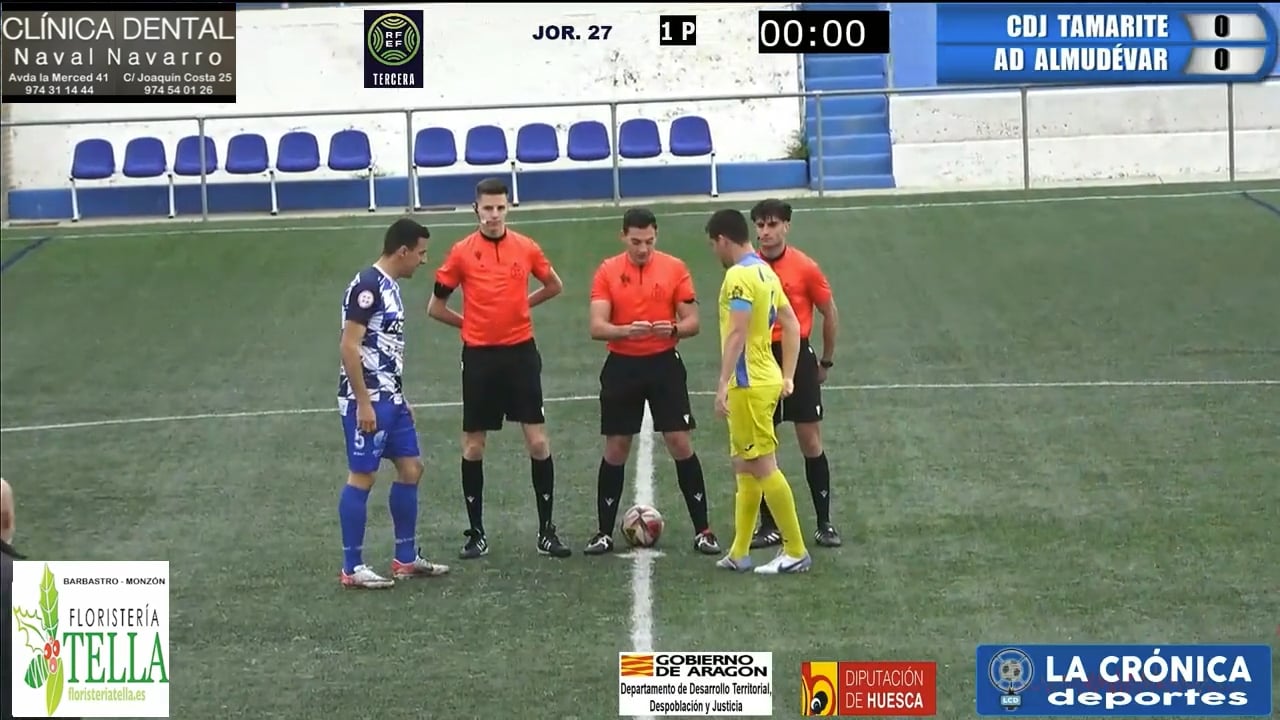 (RESUMEN Y GOLES) CDJ Tamarite 1-2 AD Almudévar / Jor. 27 / Tercera Rfef