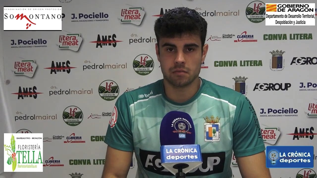 EDGAR SORINAS (Jugador Tamarite) CDJ Tamarite 1-2 AD Almudévar / Jor. 27 / Tercera Rfef