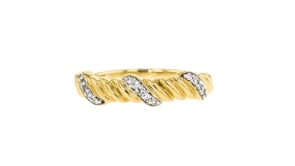 10 ct. t.w. Diamond Twisted Ring in 14kt Yellow Gold