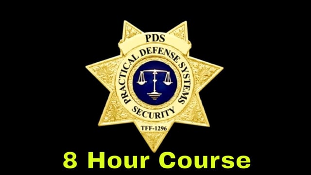 8 hour guard card training