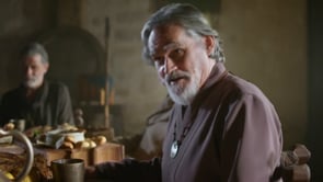 Mazias e Ami encontram Aitofel e Absalão