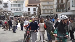 Afluència massiva de visitants per Setmana Santa a l'Escala