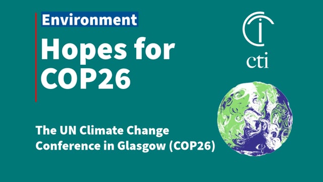 CTI@COP26 The UN Conference on Climate Change