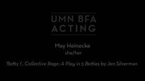 May Heinecke - Betty 1, Collective Rage: A Play in Five Betties by Jen Silverman