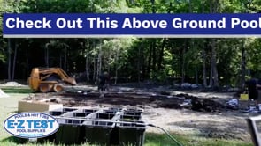 Above Ground Pool Instillation