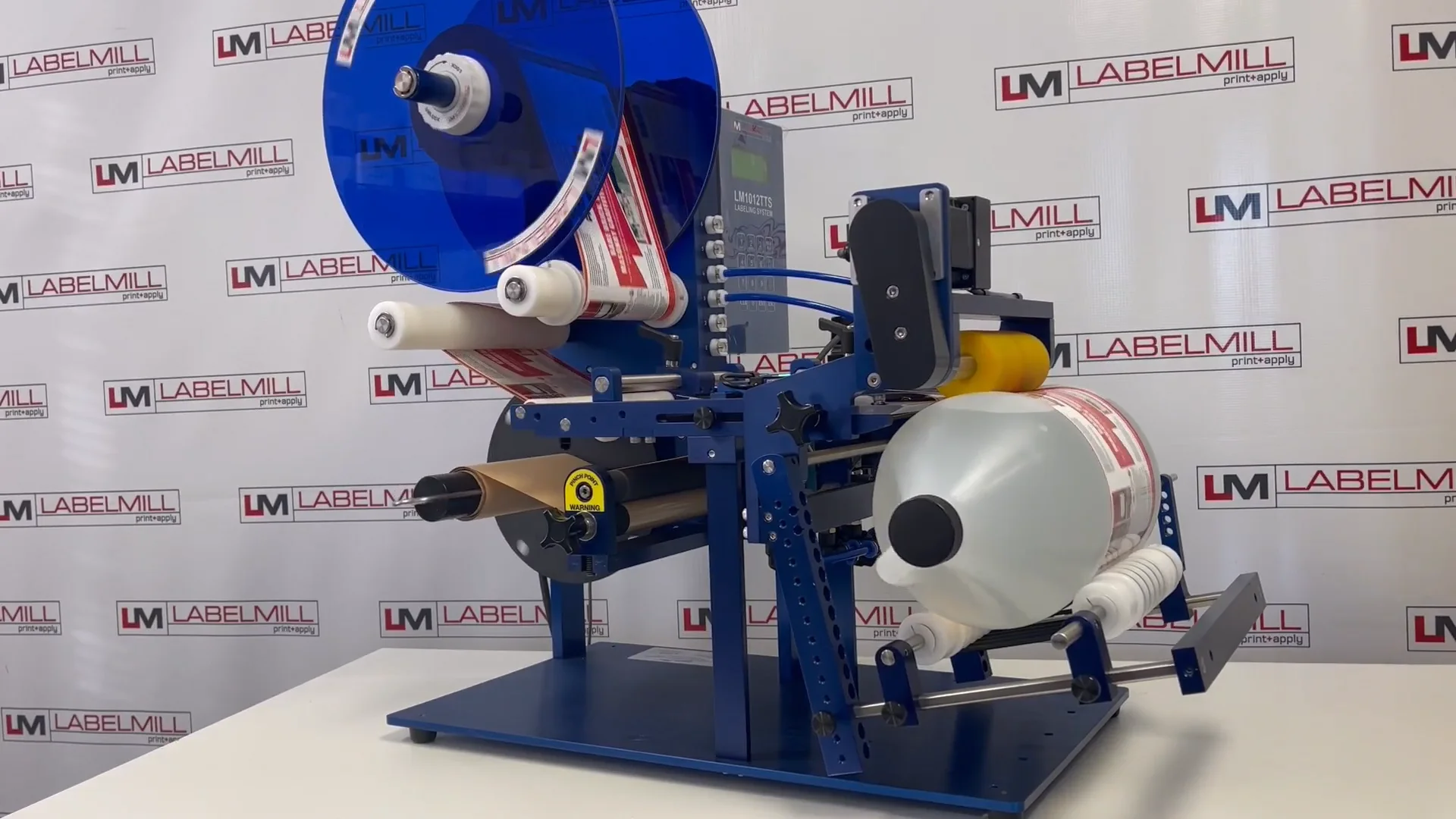 Label Applicator For Round Products - LM1012RM