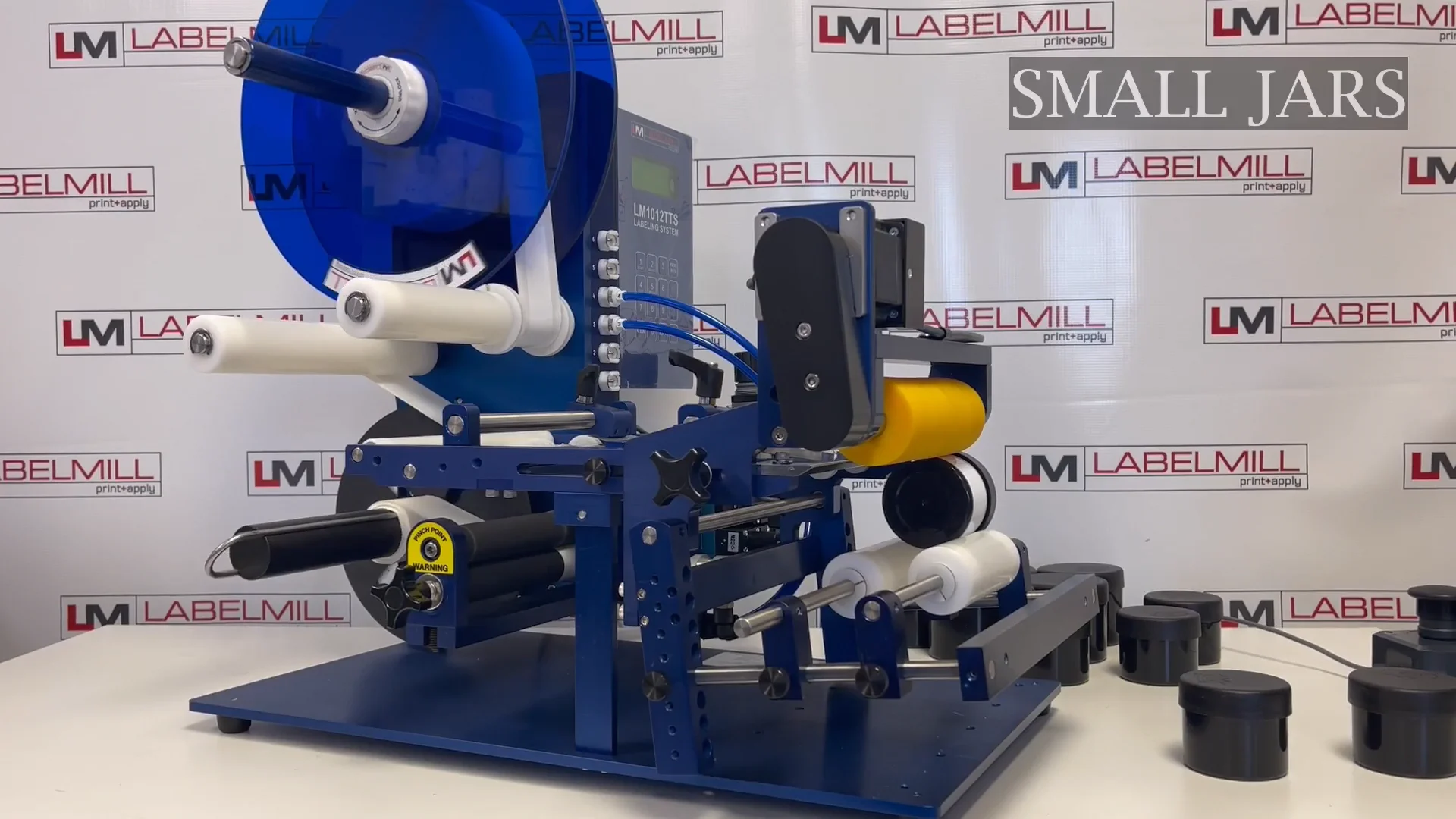 Label Applicator For Round Products - LM1012RM