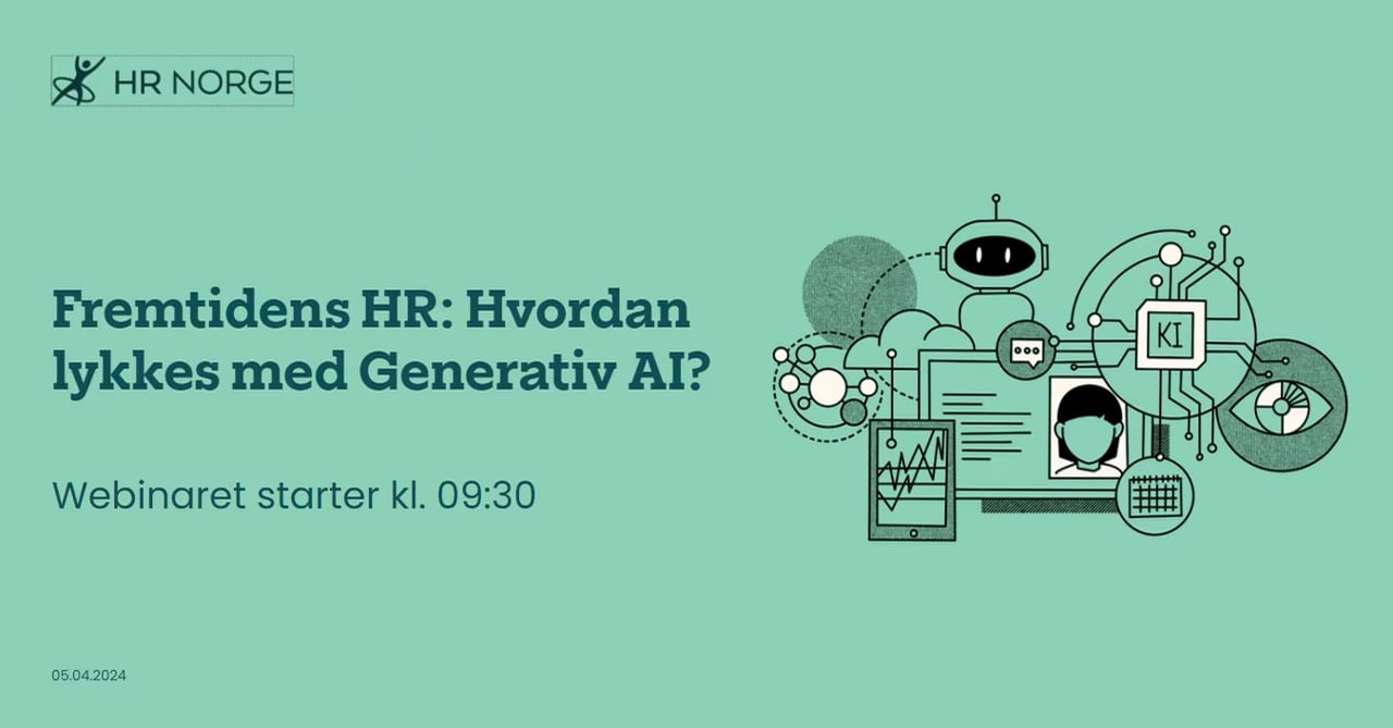 Webinarserie: Hvordan lykkes med Generativ AI - del 2