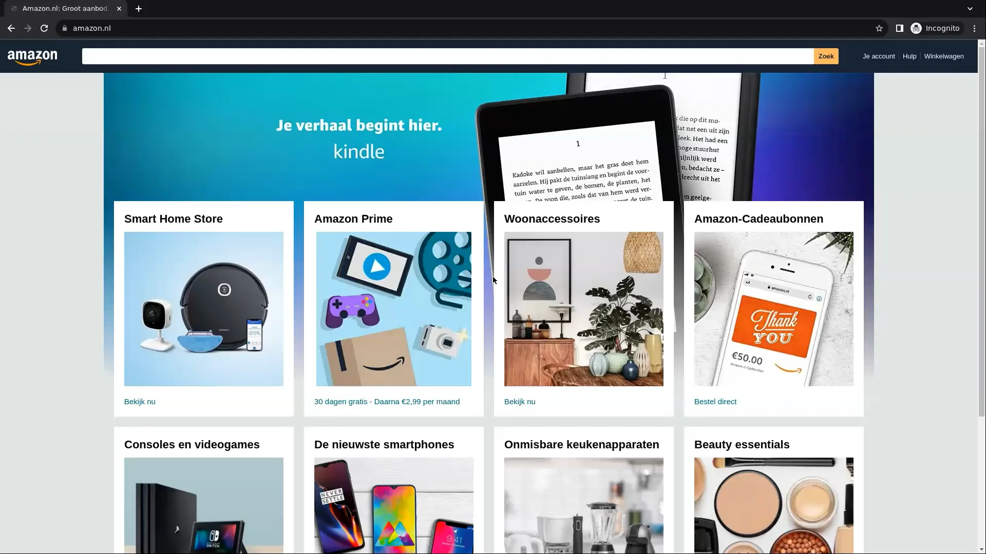 Amazon E-reader on Vimeo