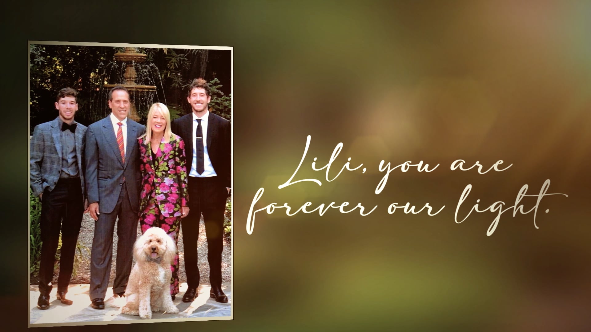 "Forever Our Light" | Lili Bosse