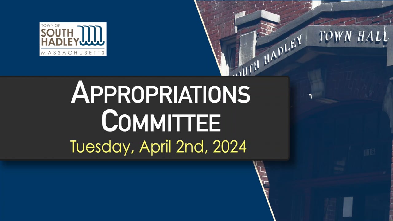 Appropriations: 04/02/2024