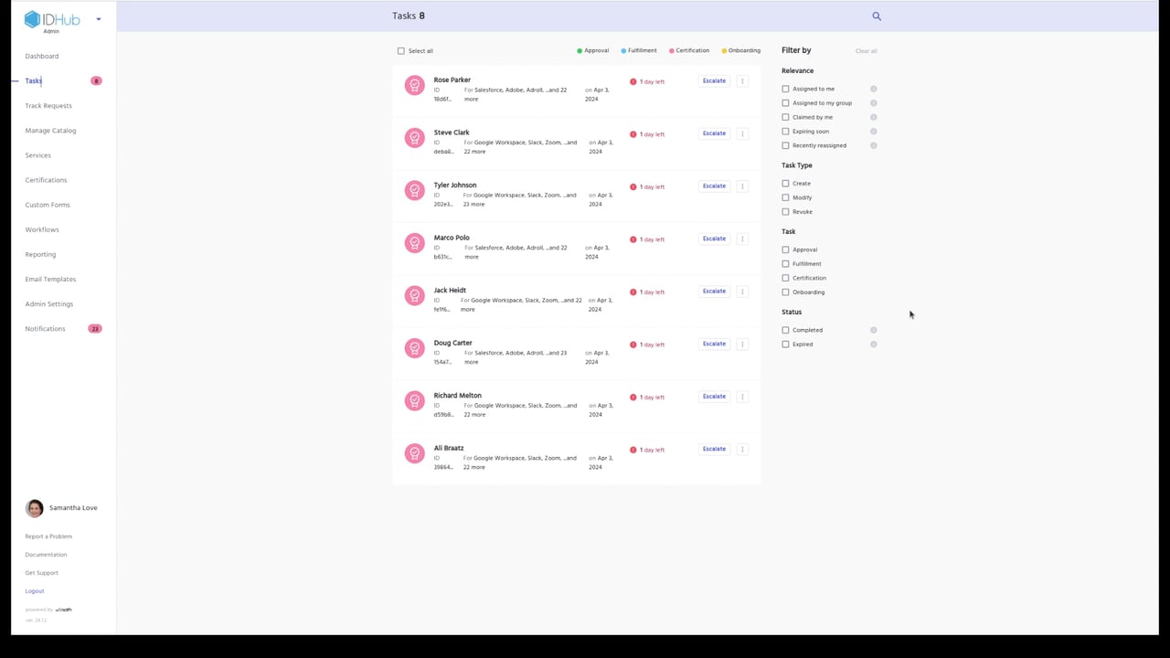 #2 - Initiate an access review to audit user access