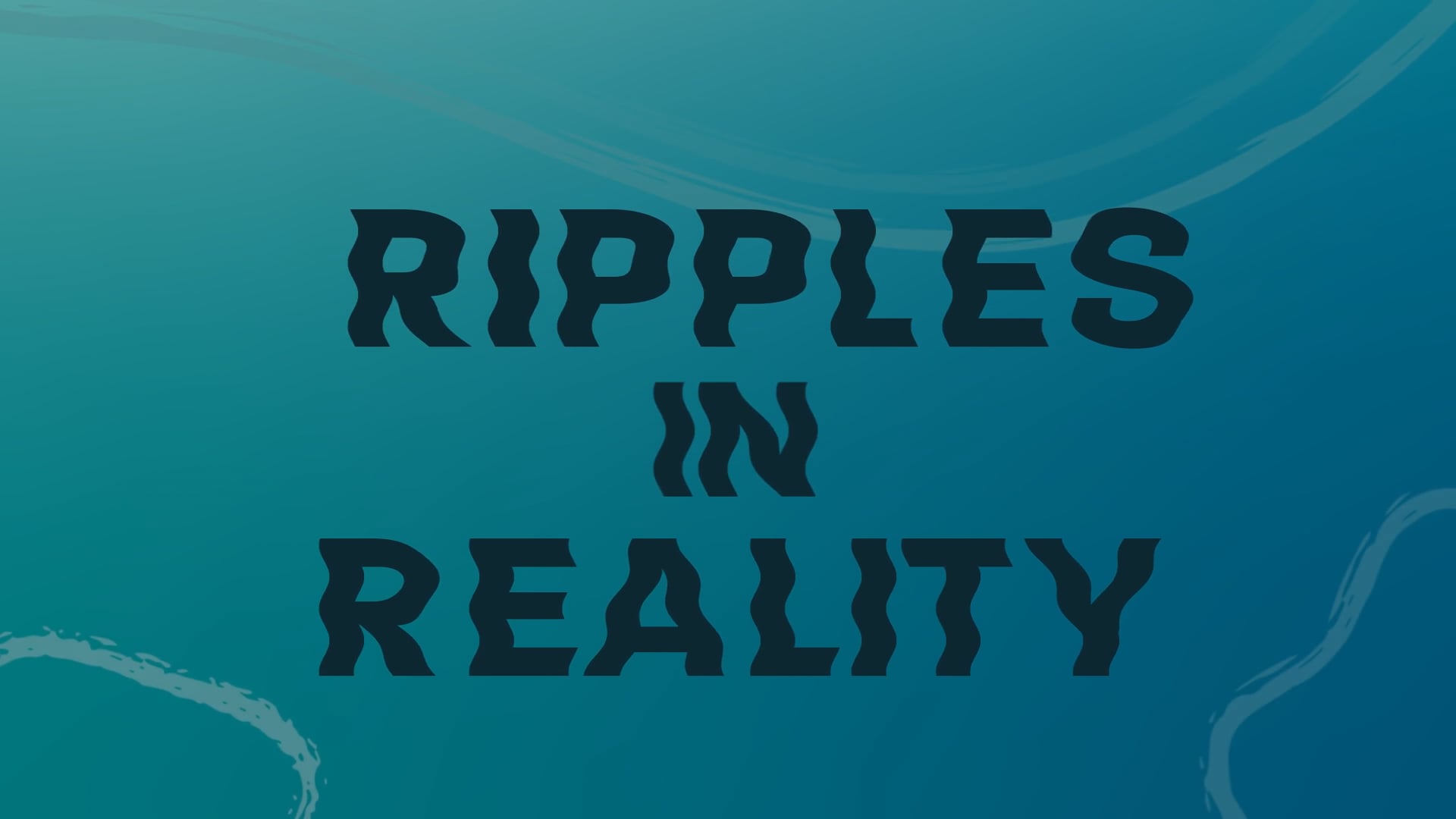 VSA Culture Show - Ripples in Reality - iNet