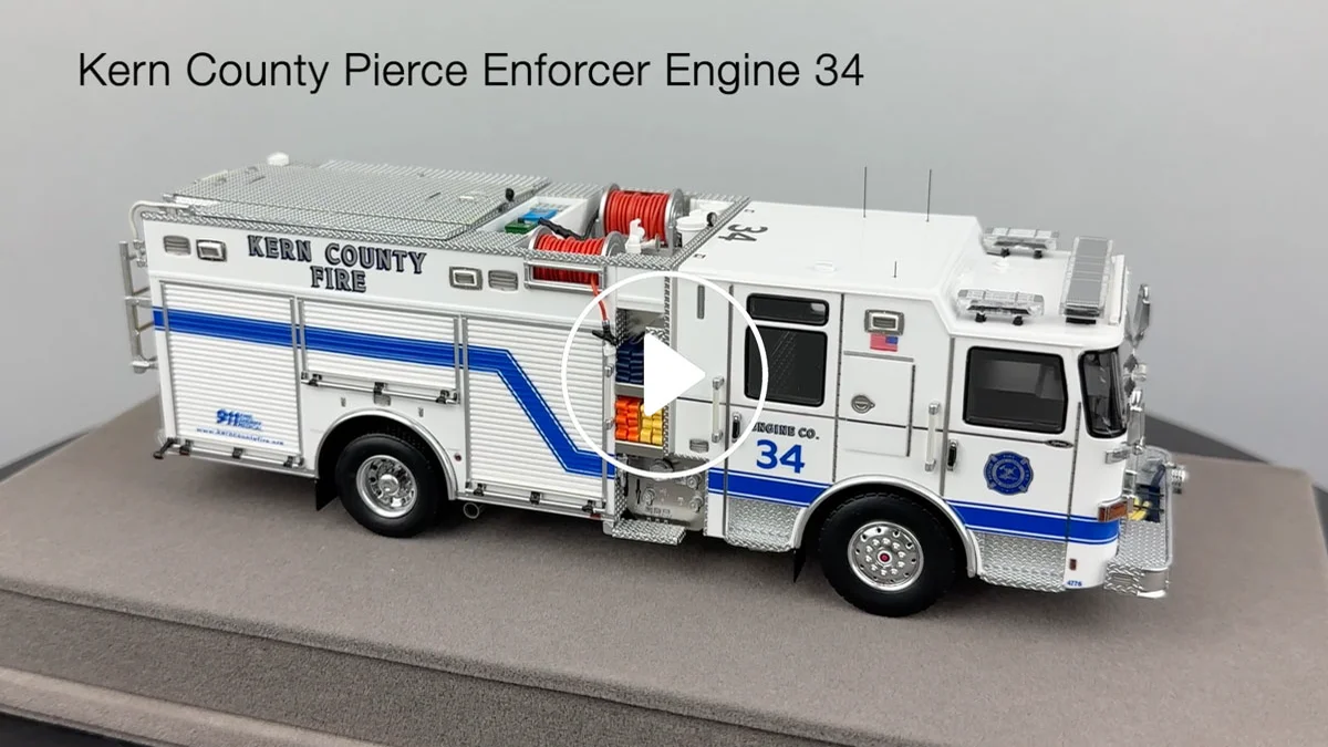 Fire Replicas Kern County Fire Department 2022 Pierce Enforcer