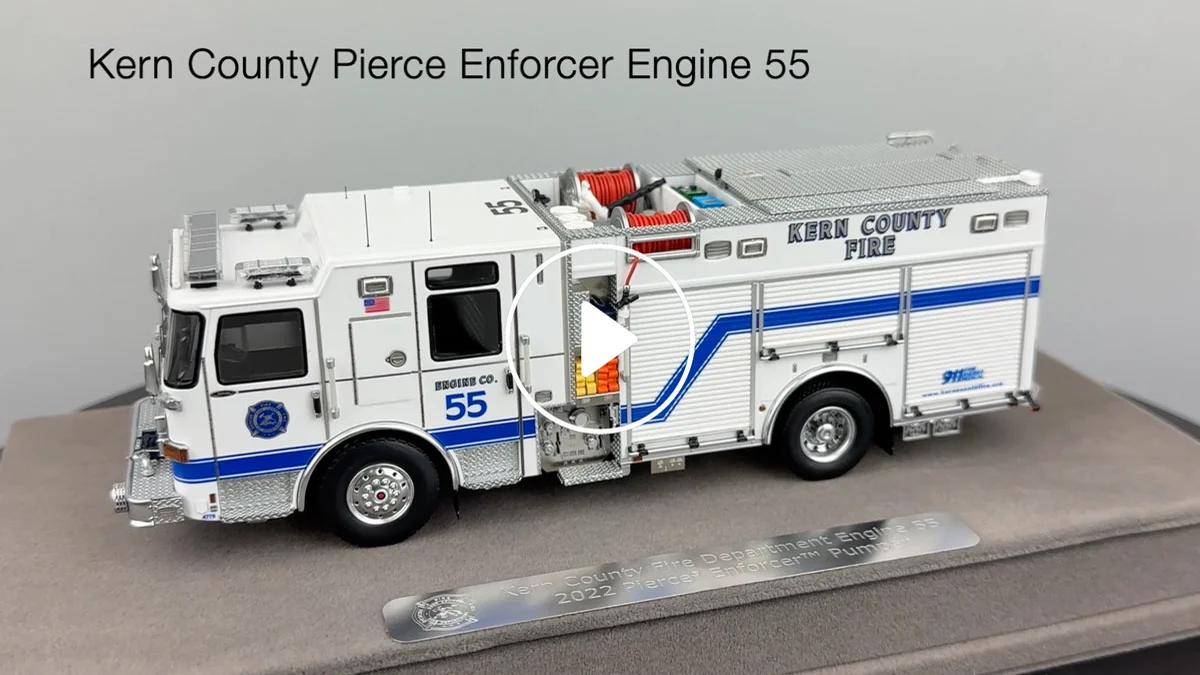 Fire Replicas Kern County Fire Department 2022 Pierce Enforcer