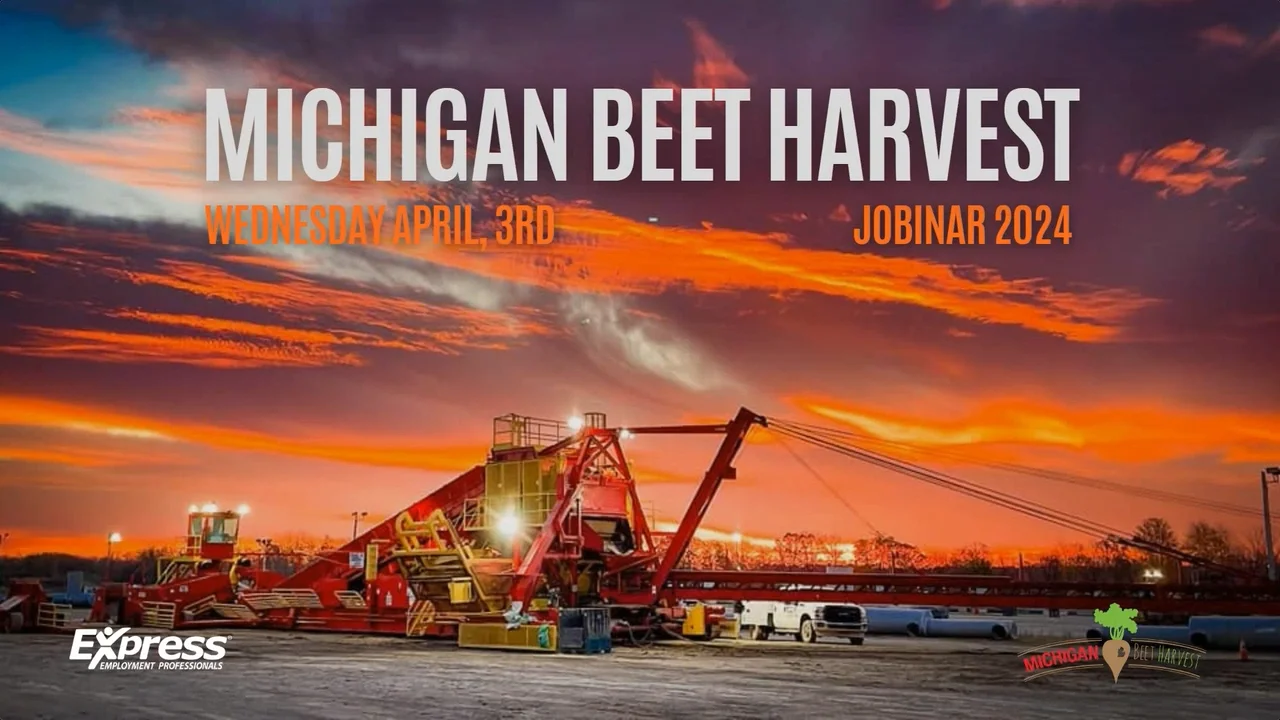 Michigan Sugar Beet Harvest Workamper Jobinar 2024 with Express ...