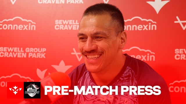 PRE-MATCH PRESS: Sauaso Sue talks Hull KR's pack chemistry, current form and London game