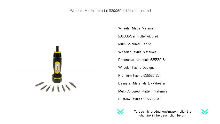 Wheeler Made material 535560-ssi Multi-coloured on Vimeo