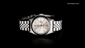 Pre-Owned Rolex Datejust Womens 26mm Automatic Stainless Steel and 18kt White Gold Watch