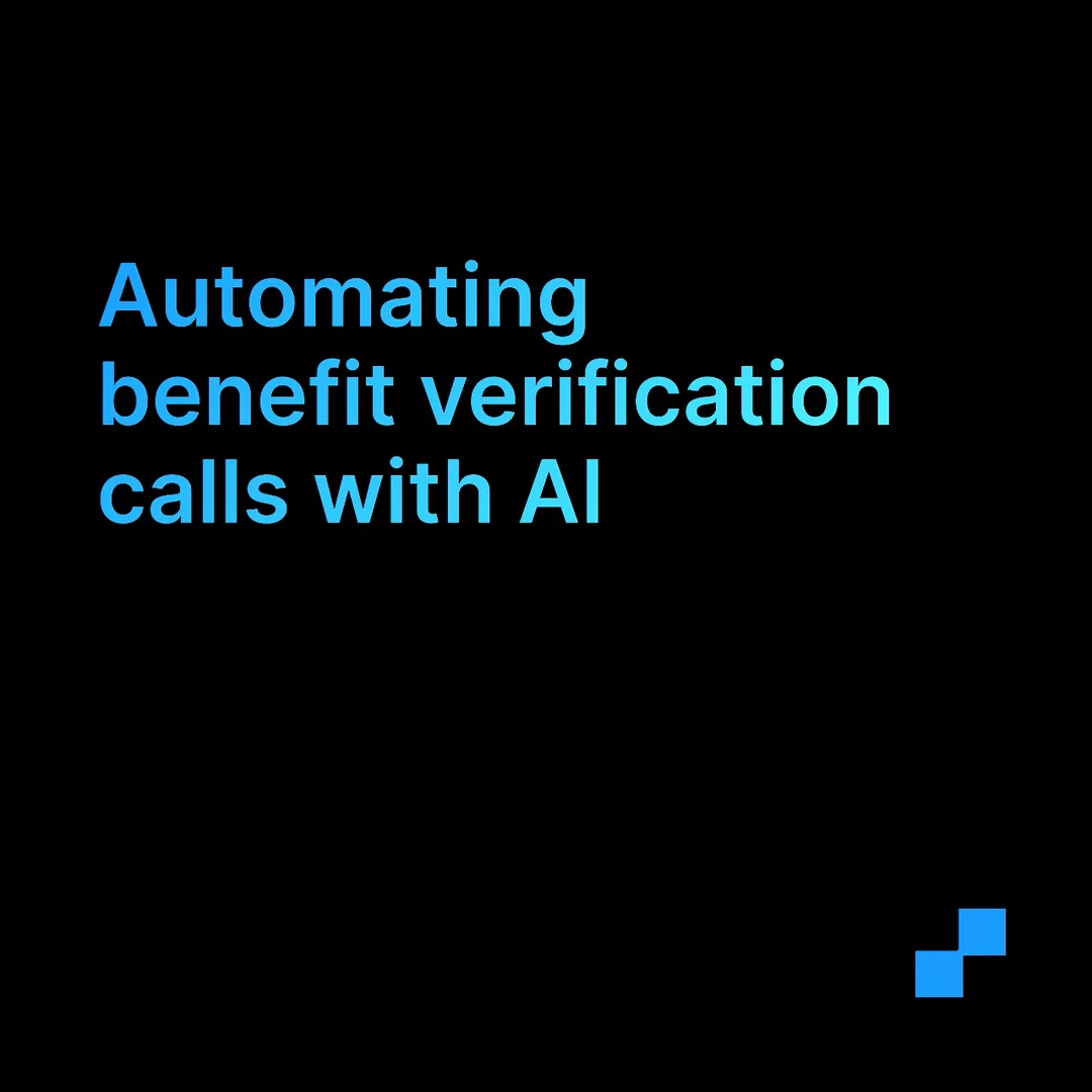 Benefit verification demo sample on Vimeo