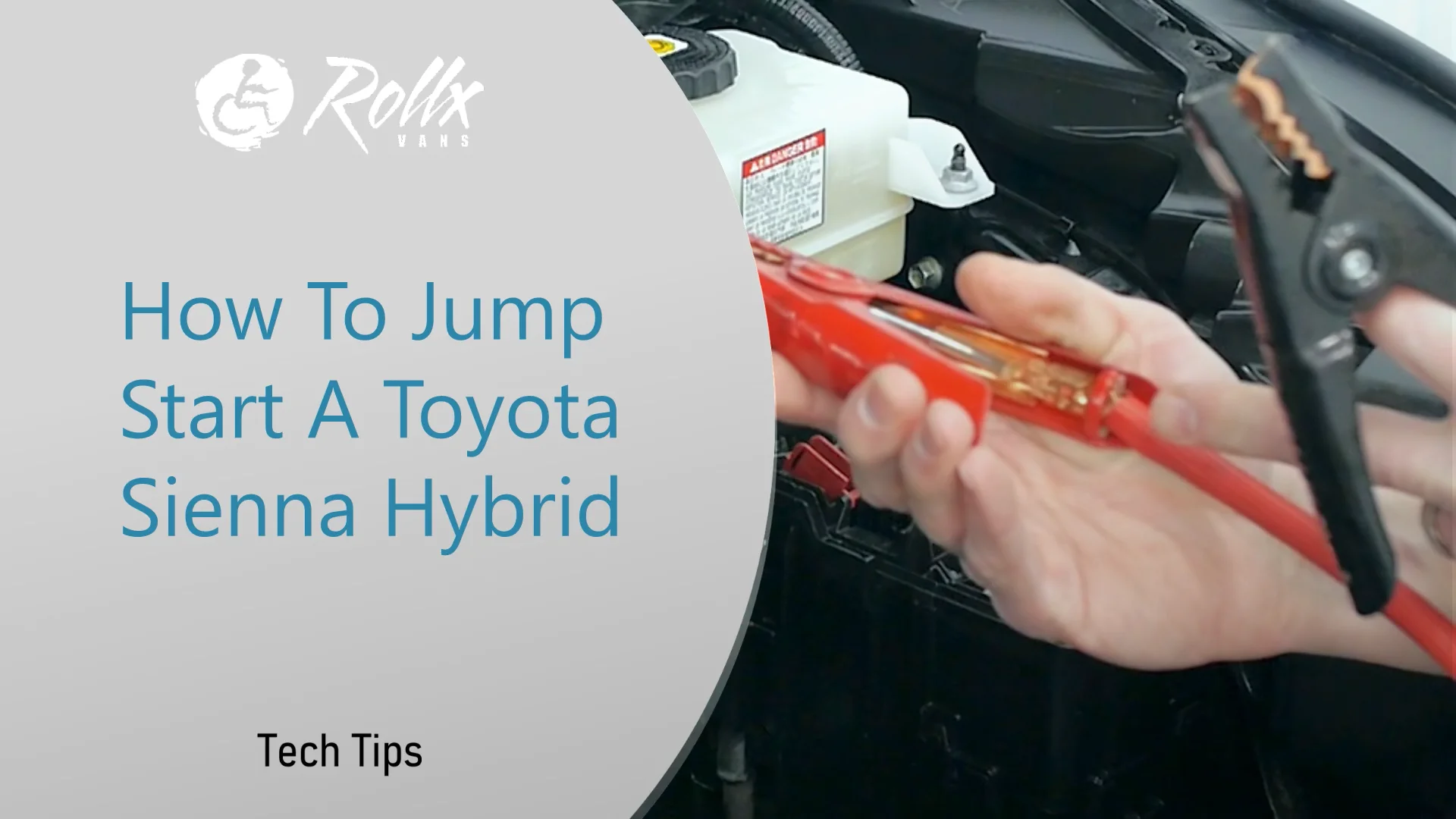 How To Jump Start The Toyota Sienna Hybrid on Vimeo