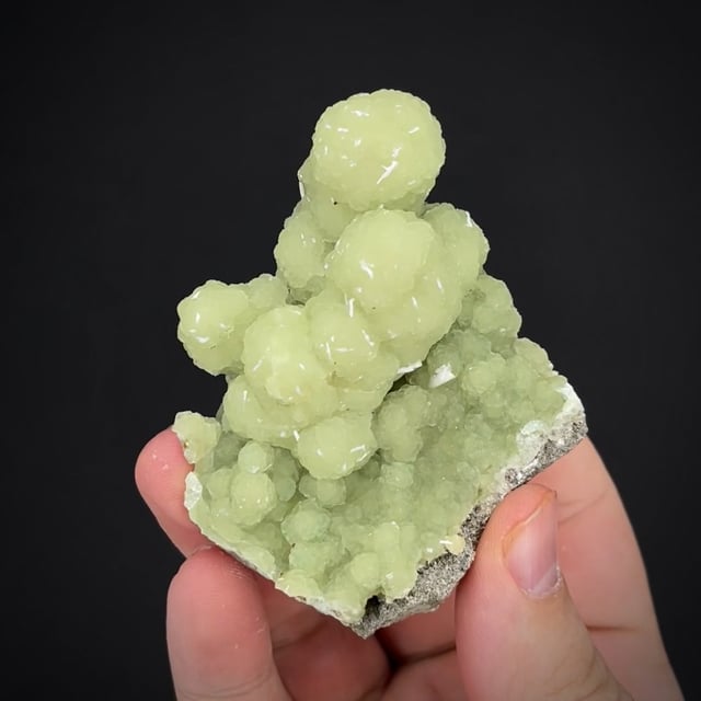 Prehnite ps. Anhydrite with Laumontite (USA classic!)