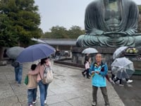 Great Buddha from the back and the side