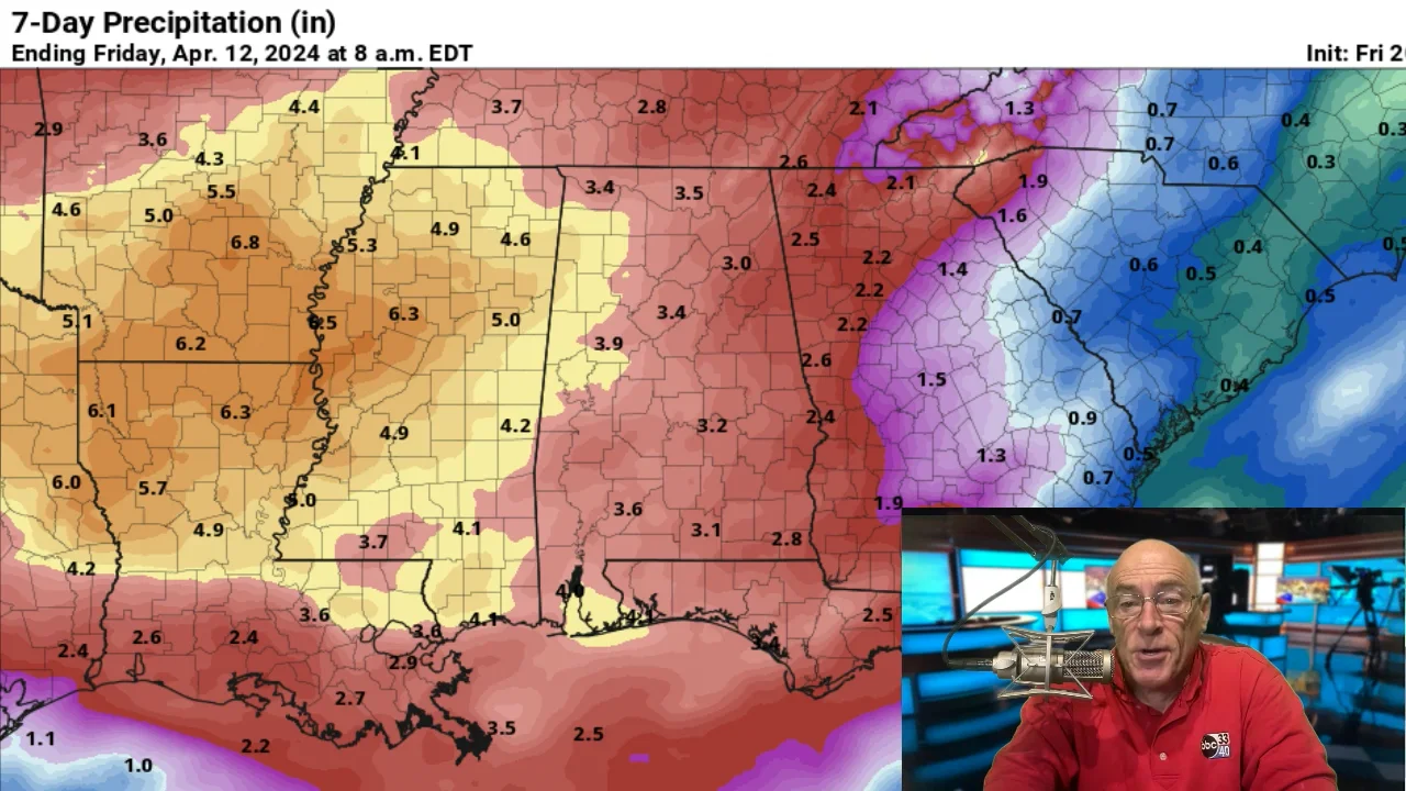 James Spann forecasts a dry weekend for Alabama, with some frost likely ...