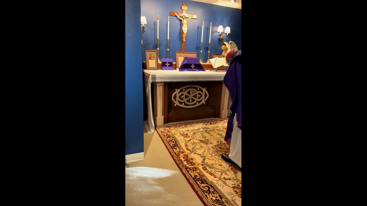 Excerpts from the Bishop's Private Mass - 3/20/24