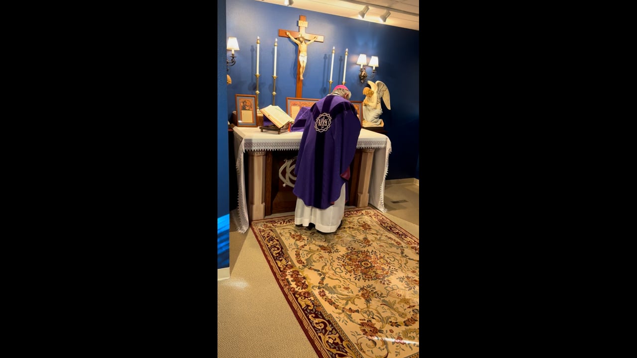 Excerpts From The Bishop's private Mass - 3/20/24